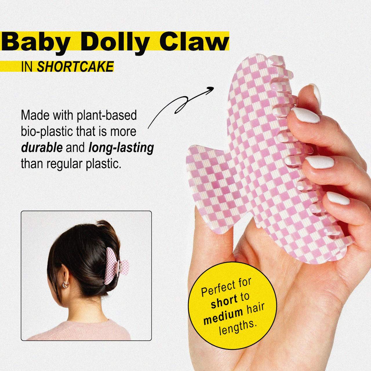 Chunks Baby Dolly Claw in Shortcake - Image 3