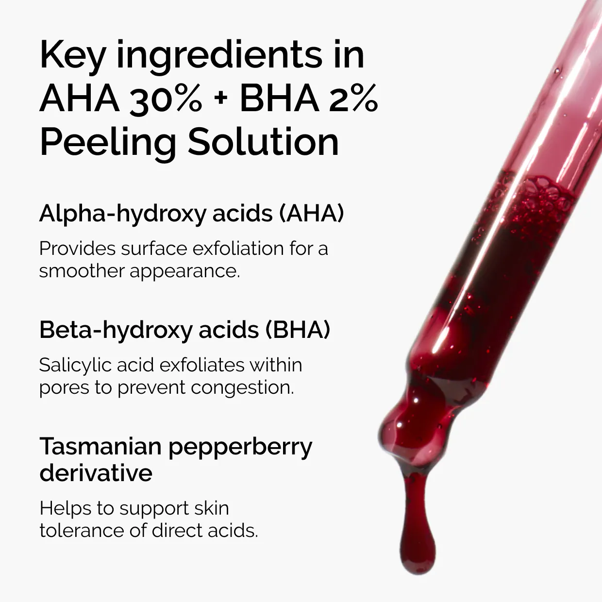 The Ordinary AHA 30% + BHA 2% High-Strength Peeling Solution for Brightening - Image 3