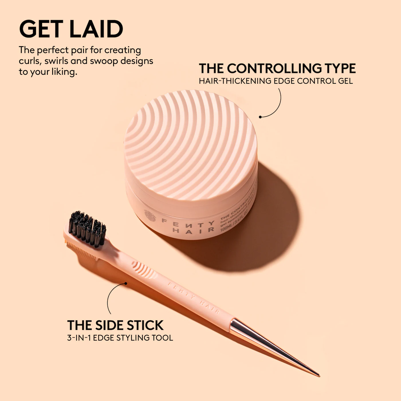 Fenty Beauty by Rihanna The Sidestick 3-in-1 Edge Styling Tool - Image 3