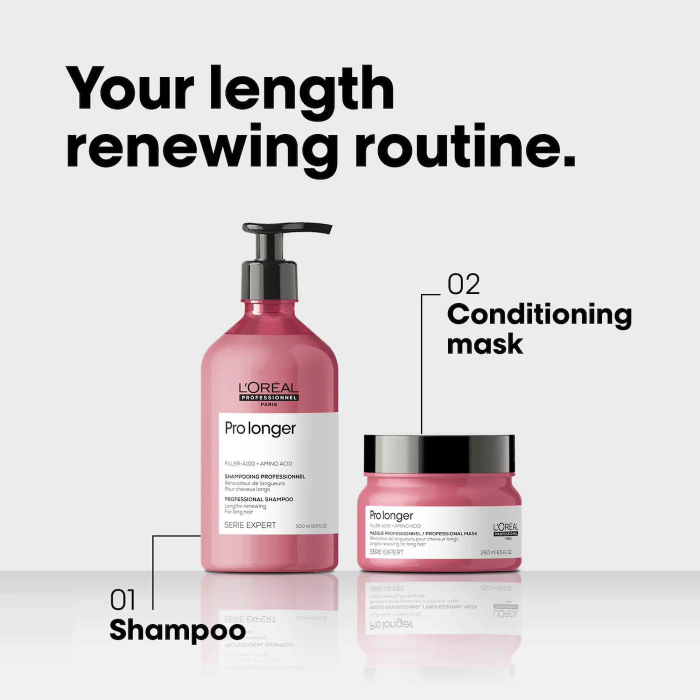 L'Oréal Professionnel Pro Longer Hair Thickening Mask for Split Ends - Image 4