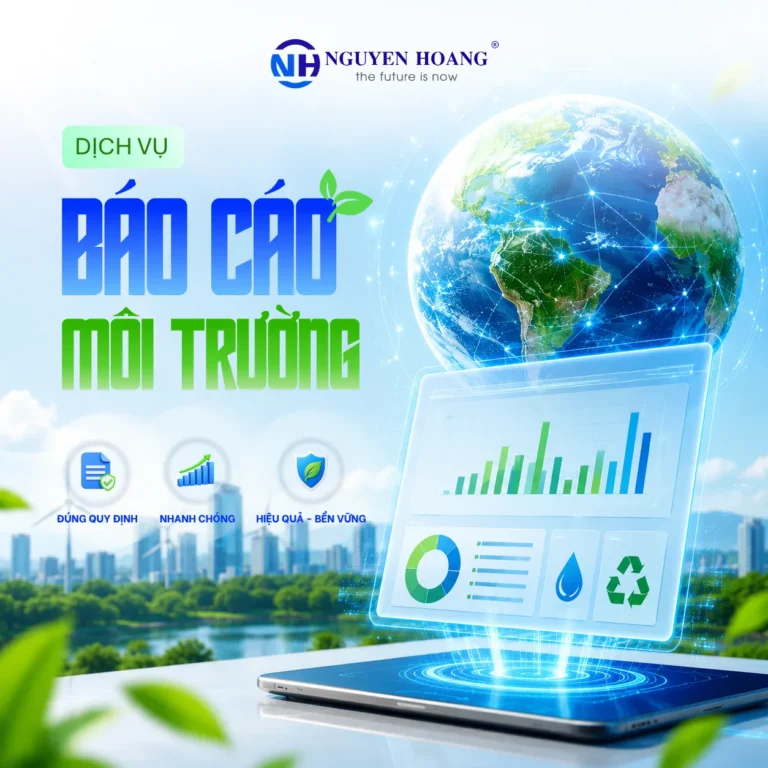 DỊCH VỤ LẬP BÁO CÁO CÔNG TÁC BẢO VỆ MÔI TRƯỜNG
