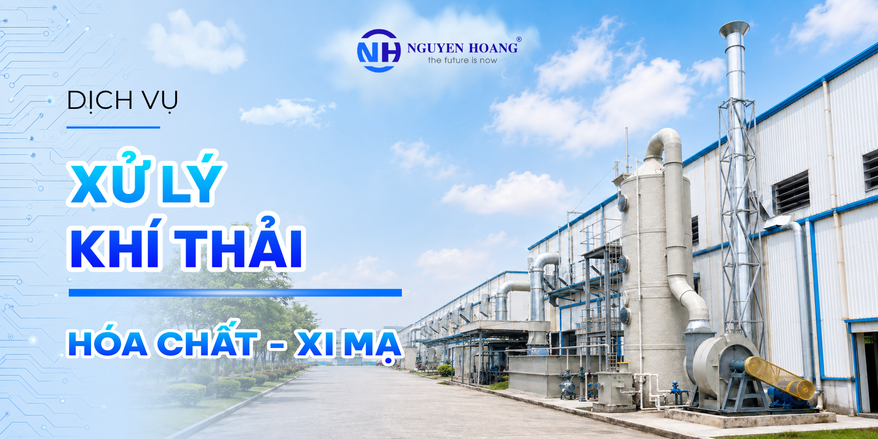 xử lý khí thải hóa chất - xi mạ