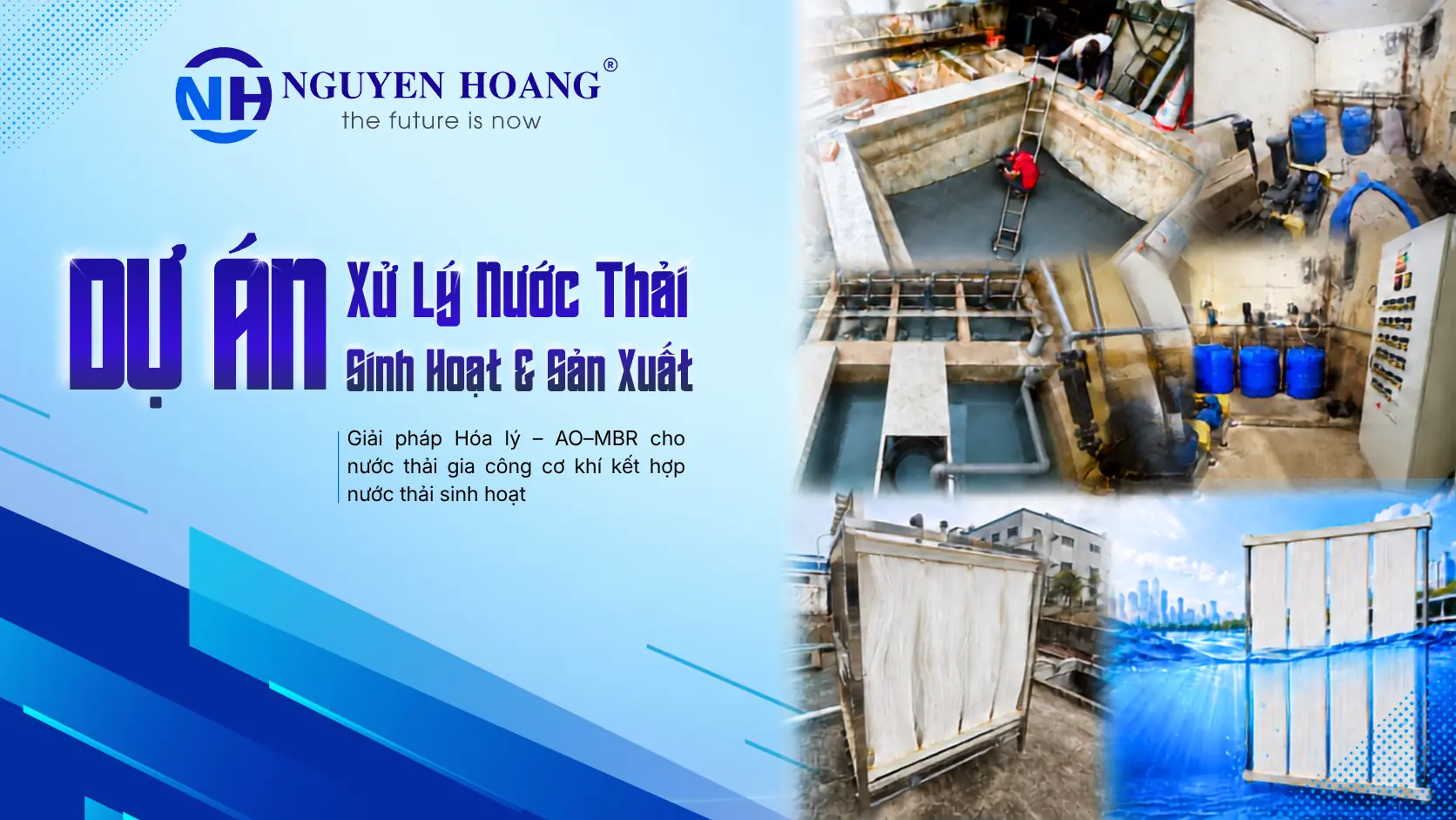 Dự án xử lý nước thải sinh hoạt và sản xuất tại Nhà máy Tân Á Hưng Yên do Nguyễn Hoàng Envi thực hiện