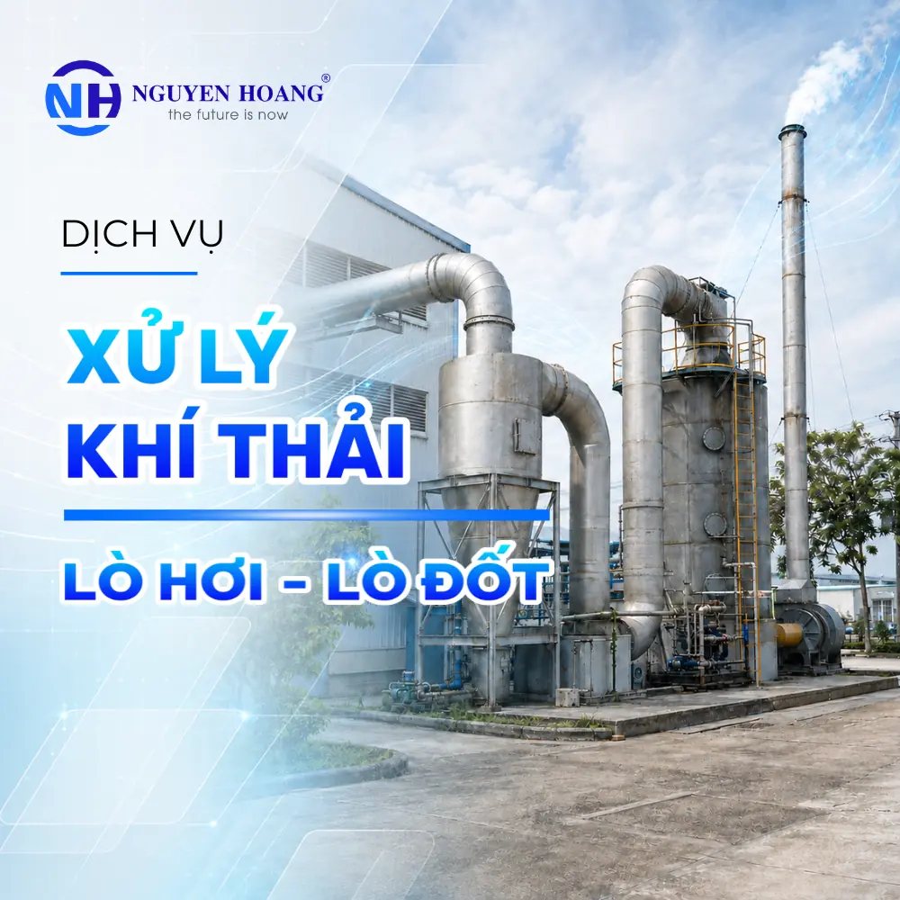 Xử lý khí thải lò hơi - lò đốt
