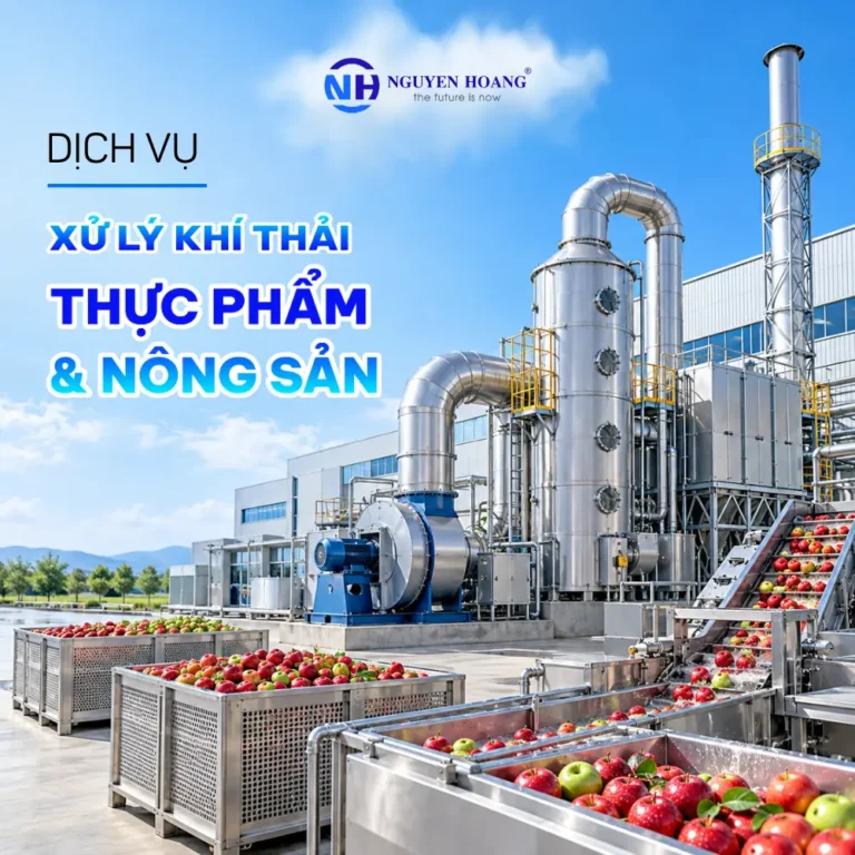 Dịch Vụ Xử Lý Khí Thải Ngành Thực Phẩm – Nông Sản
