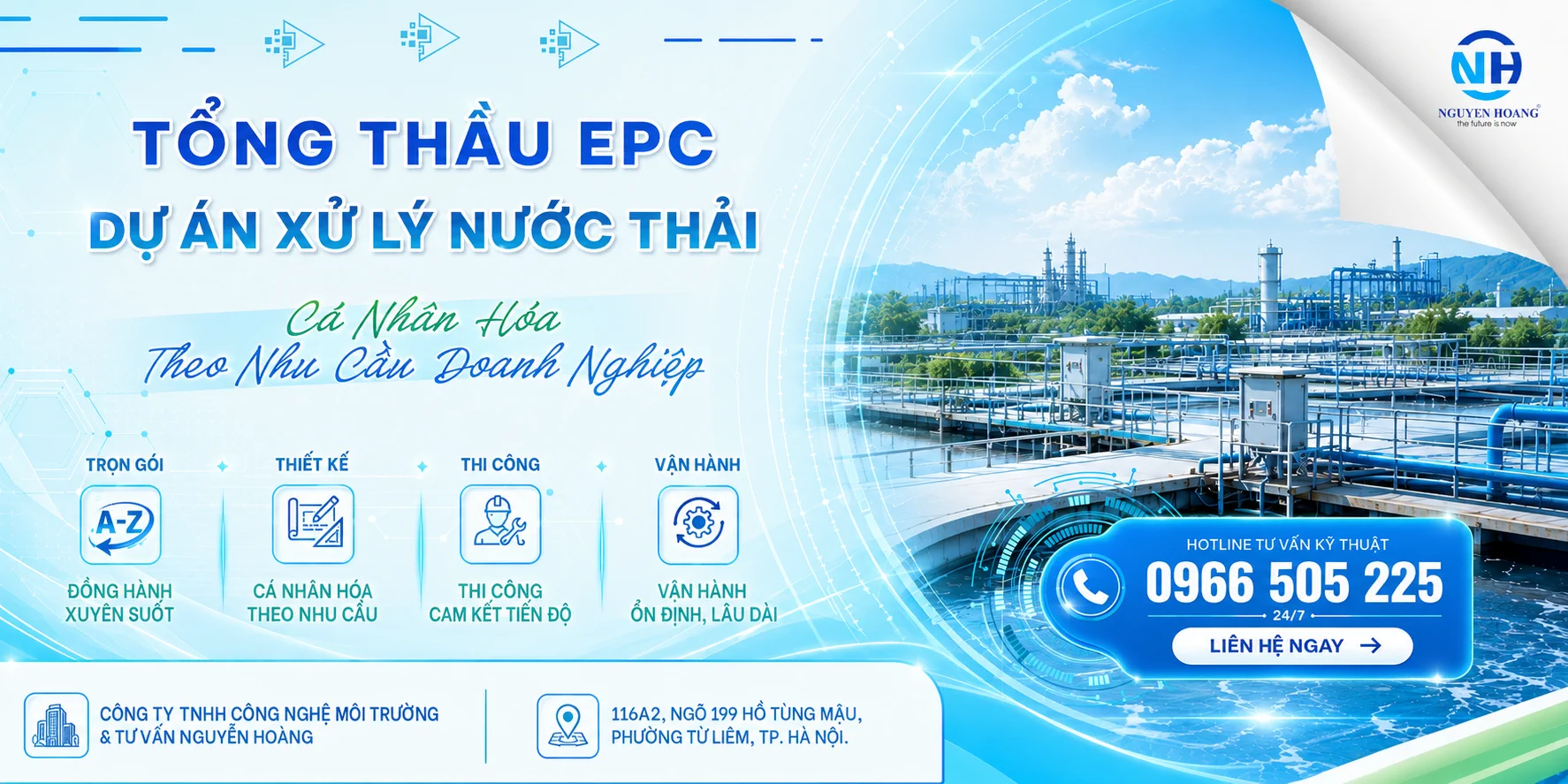 Tổng thầu Xử lý nước thải