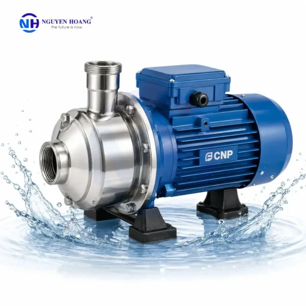Máy bơm ly tâm CNP MS100/1.1 đầu inox công suất 1,5HP