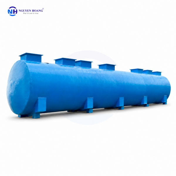 Bồn Composite gia công theo yêu cầu sử dụng trong hệ thống xử lý nước thải
