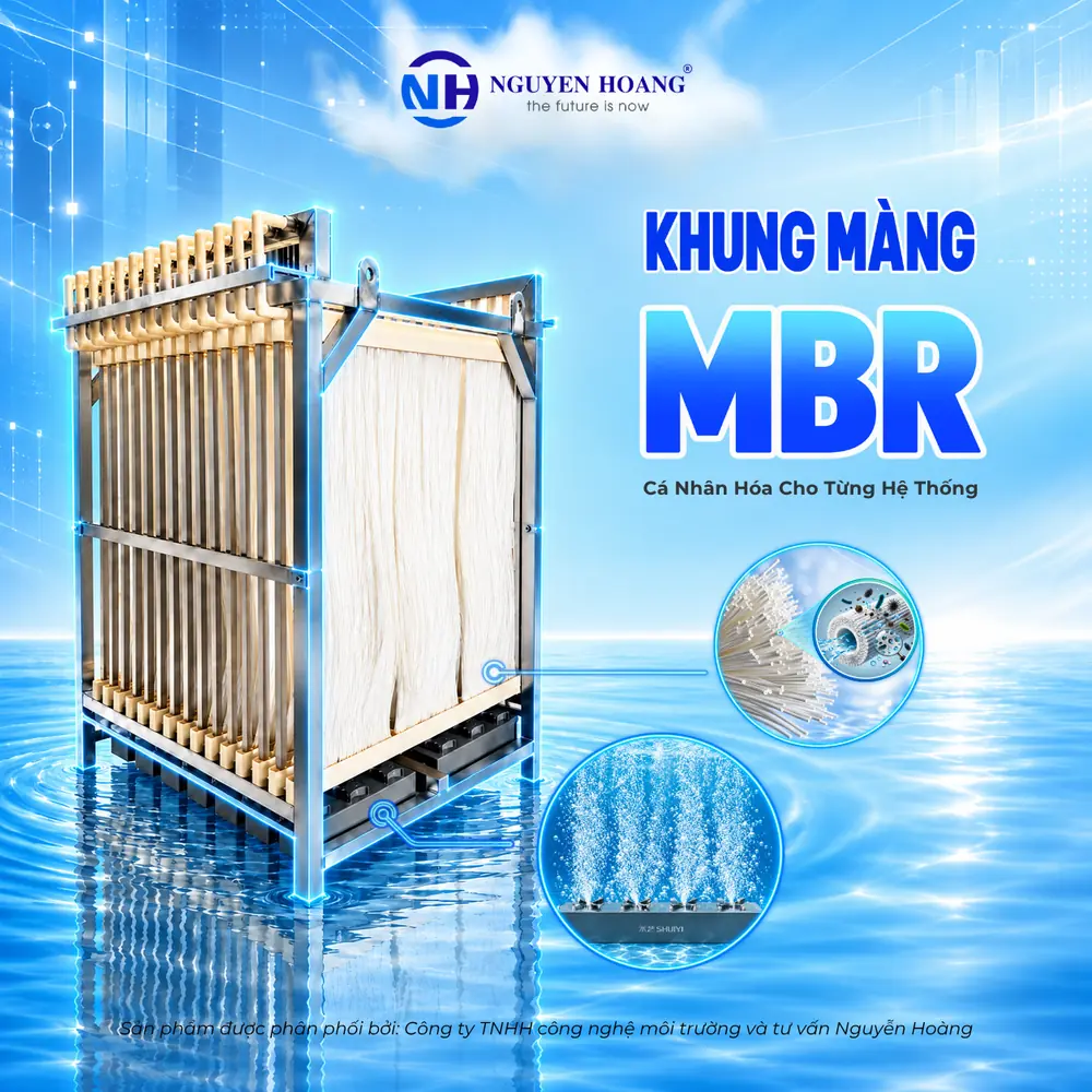Khung giá đỡ màng MBR SMU-15E; SMU-18E