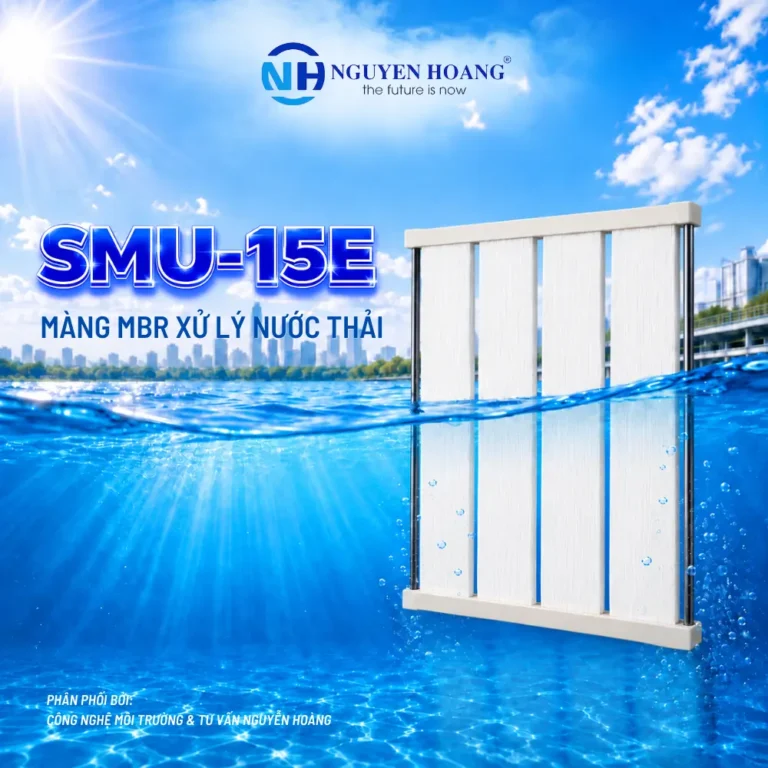 MÀNG SMR SHUIYI SMU-15E DÀNH CHO HỆ THỐNG XỬ LÝ NƯỚC THẢI HIỆN ĐẠI
